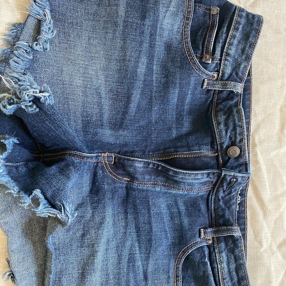 American eagle denim shorts